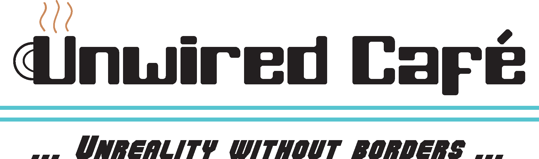 Unwired Cafe Logo Vector Logo